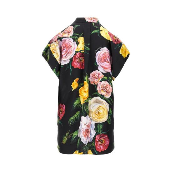  돌체앤가바나 블라우스 DOLCE & GABBANA Peony and Roses 실크  여성 멀티컬러 - DOLCE & GABBANA