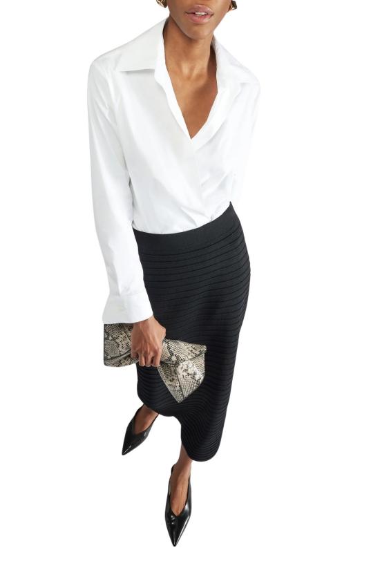 25SS 리비아나 콘티 숏 스커트 F5SA44 Y69N4 NERO NOTTE - LIVIANA CONTI