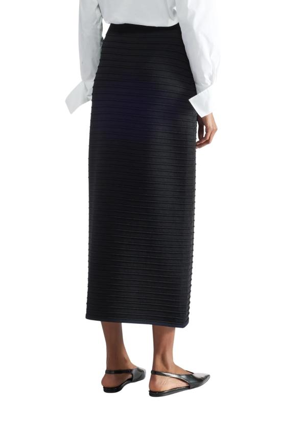 25SS 리비아나 콘티 숏 스커트 F5SA44 Y69N4 NERO NOTTE - LIVIANA CONTI