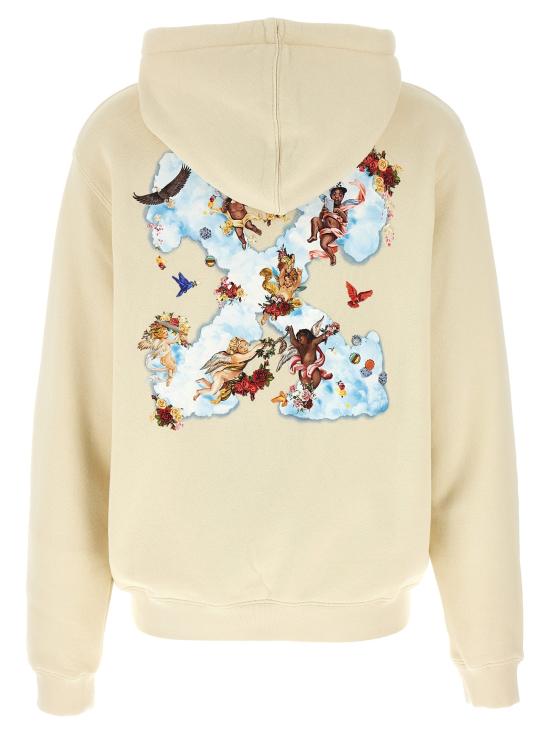 25SS 오프화이트 스웨터 OWBB035S25FLE0020B100B10 - OFF WHITE