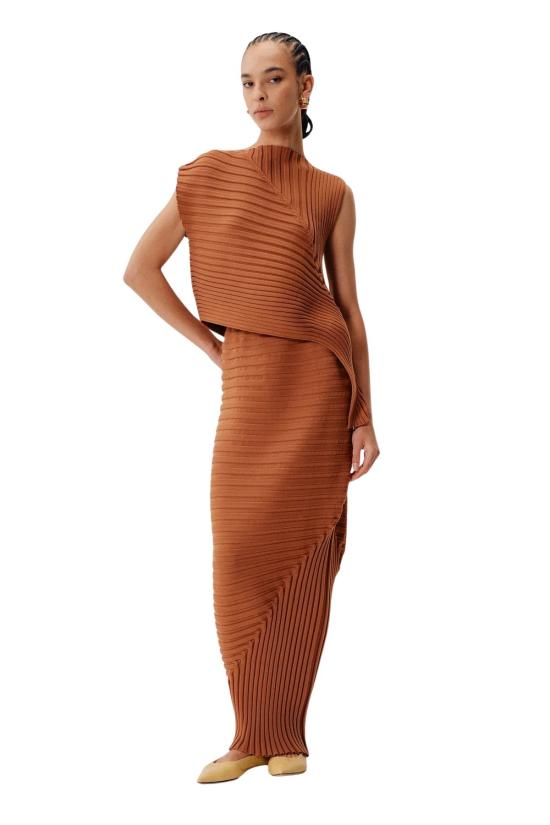 25SS 리비아나 콘티 터틀넥 F5SG26 U37 1 TERRACOTTA - LIVIANA CONTI