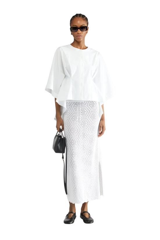 25SS 리비아나 콘티 블라우스/셔츠 F5SK13 A01 0 BIANCO - LIVIANA CONTI