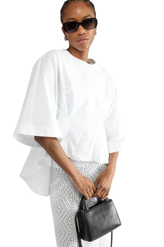 25SS 리비아나 콘티 블라우스/셔츠 F5SK13 A01 0 BIANCO - LIVIANA CONTI