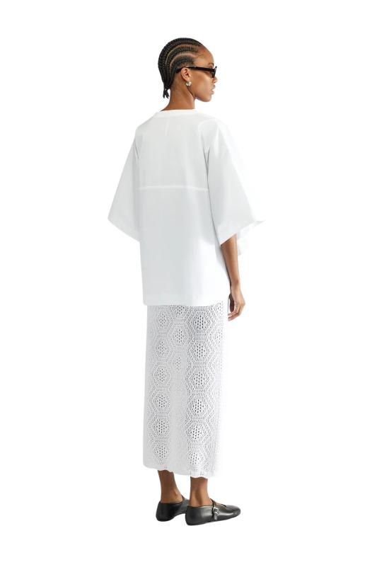 25SS 리비아나 콘티 블라우스/셔츠 F5SK13 A01 0 BIANCO - LIVIANA CONTI