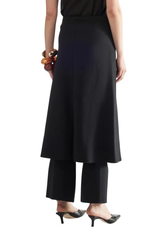 25SS 리비아나 콘티 미디 스커트 F5SG34 Y69 0 NERO - LIVIANA CONTI