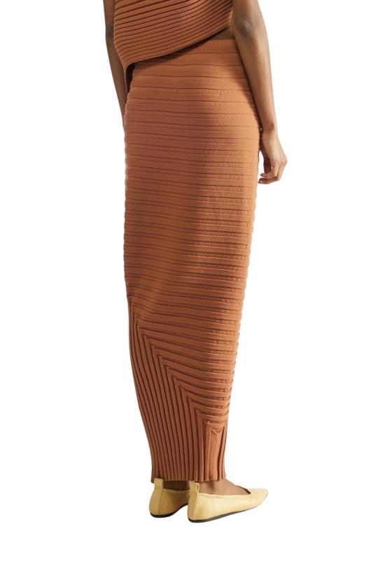 25SS 리비아나 콘티 숏 스커트 F5SG27 U37 1 TERRACOTTA - LIVIANA CONTI