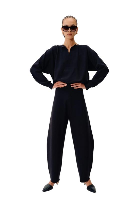 25SS 리비아나 콘티 스트레이트 팬츠 F5SG32 Y69 0 NERO - LIVIANA CONTI