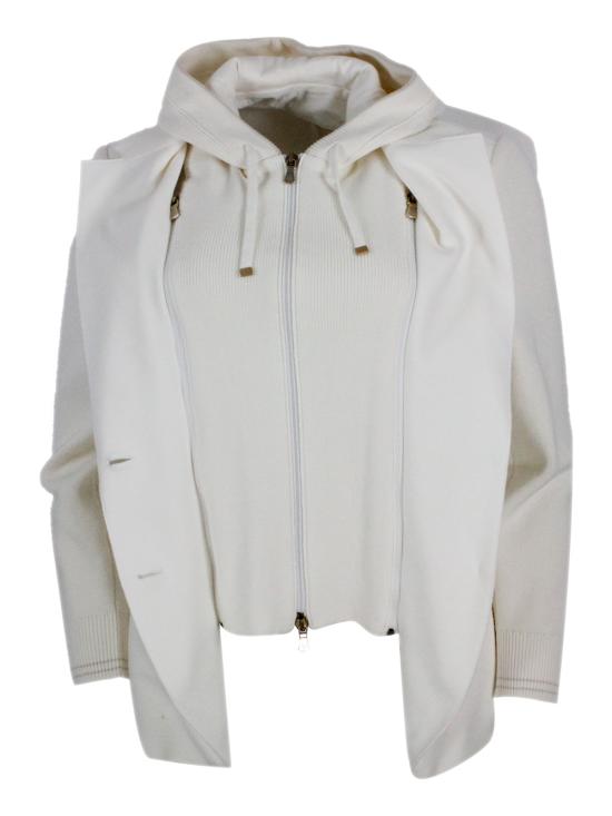 25SS 일레븐티 자켓 K80GIAK08 TES 01 White - ELEVENTY