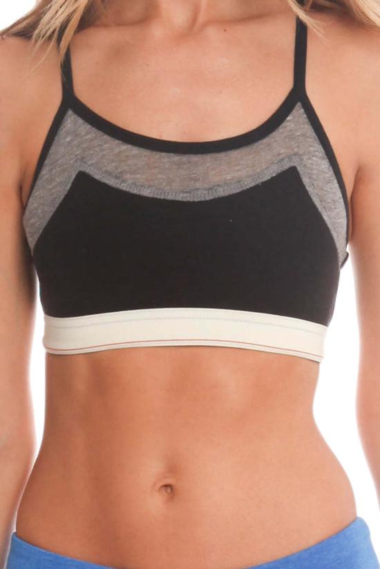  Alternative Apparel 브라 얼터너티브 어패럴 얼터너티브 어패럴 스트레치 잇 아웃  블랙 - OTHER BRANDS
