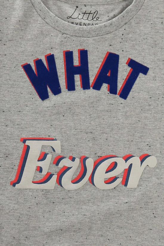 [키즈] 일레븐파리 티셔츠 키즈 리틀 일레븐 파리 인용구 Ss 티 그레이 - ELEVENPARIS
