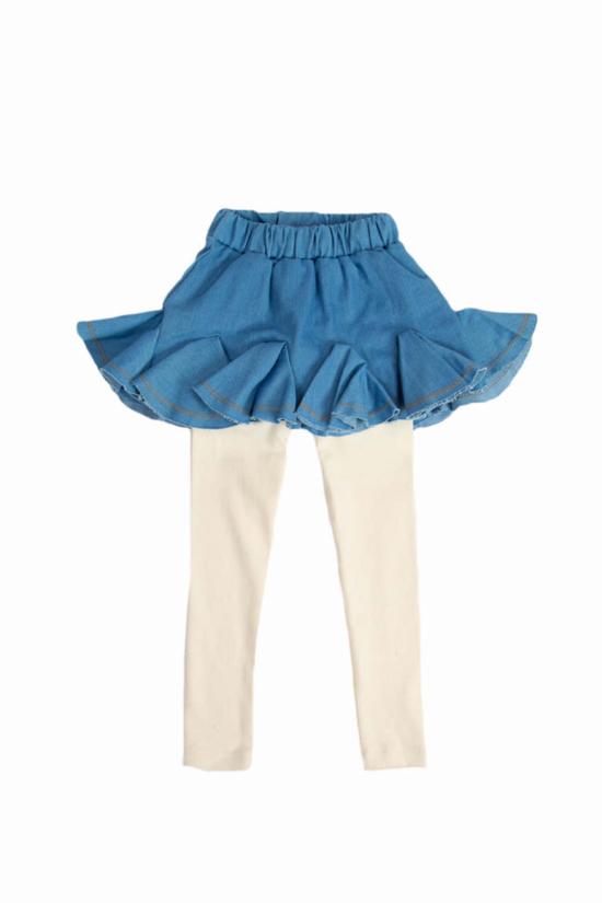  [키즈] Hailey 스커트 키즈 헤일리 진 레깅스 투투 진