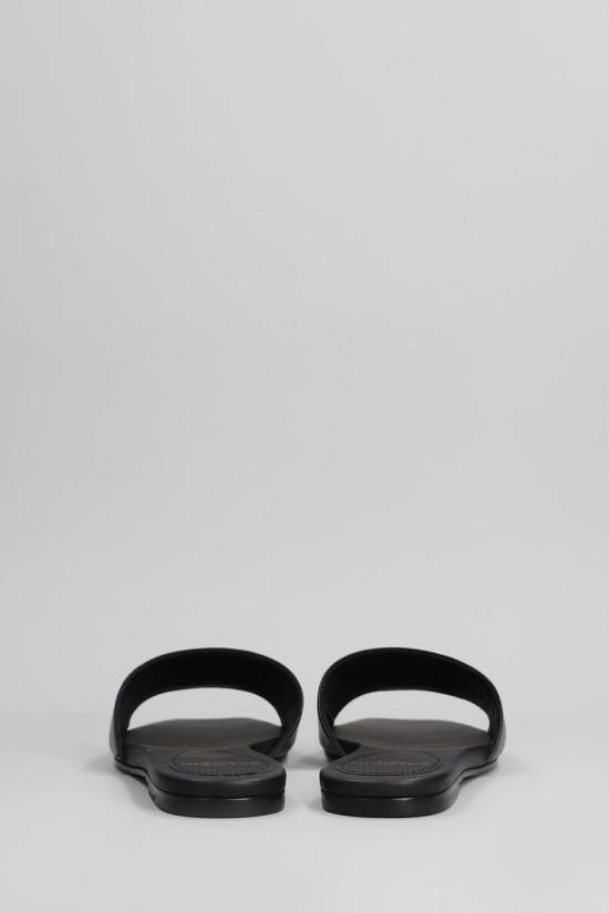 25SS 발망 뮬/슬리퍼 414890 DN1UP966LVIT Black - BALMAIN