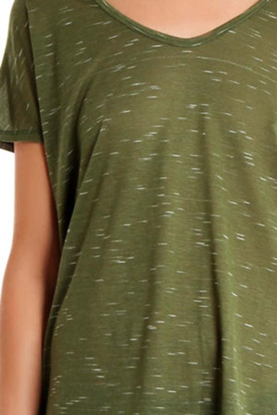  블루&크림 반팔 티셔츠 매제스틱 티 정글 - BLUE&CREAM