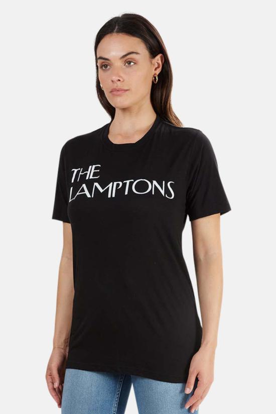  블루&크림 반팔 티셔츠 램튼스 크루넥 티셔츠 블랙 - BLUE&CREAM