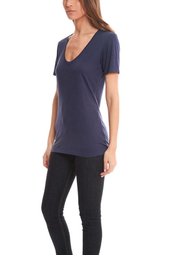  Kimberly Ovitz 반팔 티셔츠 킴벌리 오비츠 토비 티셔츠 네온 옐로우 - OTHER BRANDS