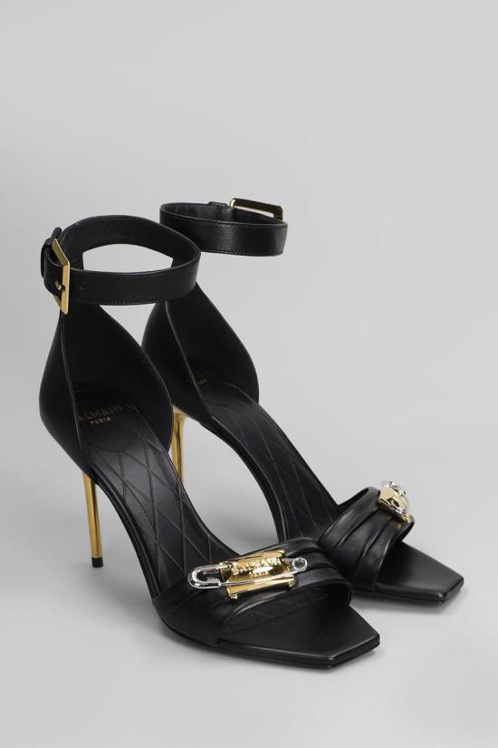 25SS 발망 샌들 414889 EN1UH080LNAP Black - BALMAIN