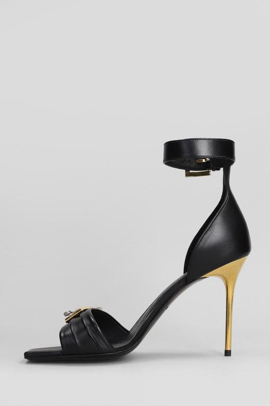 25SS 발망 샌들 414889 EN1UH080LNAP Black - BALMAIN