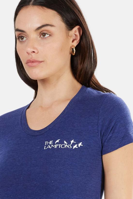  블루&크림 반팔 티셔츠 램튼스 크루넥 티셔츠 네이비 - BLUE&CREAM