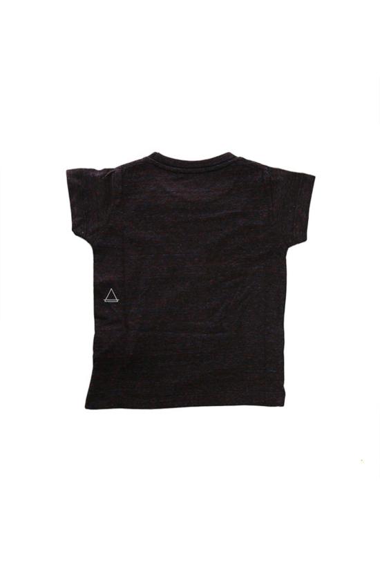  [키즈] 일레븐파리 티셔츠 어린이용 리틀 일레븐 파리 인용구 Ss 티셔츠 블루 멀티 컬러 - ELEVENPARIS