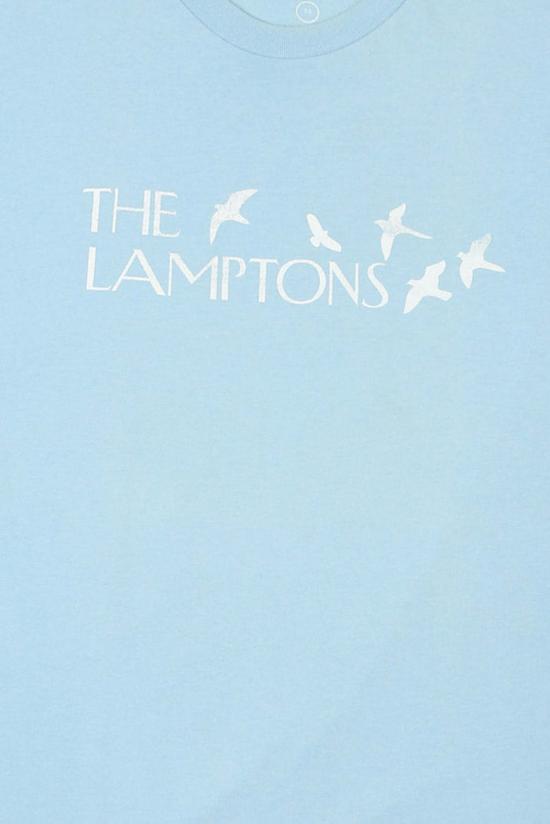  블루&크림 반팔 티셔츠 램튼스 크루넥 티셔츠 블루 - BLUE&CREAM