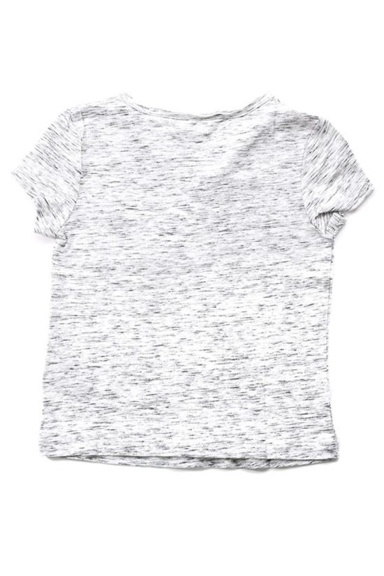  [키즈] 일레븐파리 티셔츠 키즈 리틀 일레븐 파리 V넥 플래킷 티셔츠 라이트 그레이 - ELEVENPARIS