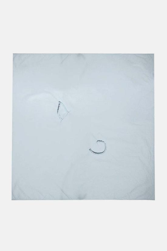  레레 사도히 머플러/스카프 Lele Sadoughi Bandana 스카프 마스크 스카이 블루 - LELE SADOUGHI