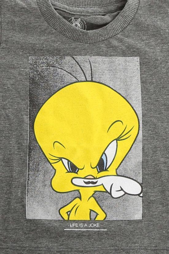  [키즈] 일레븐파리 티셔츠 리틀 일레븐 파리 트위티 티 차콜 - ELEVENPARIS