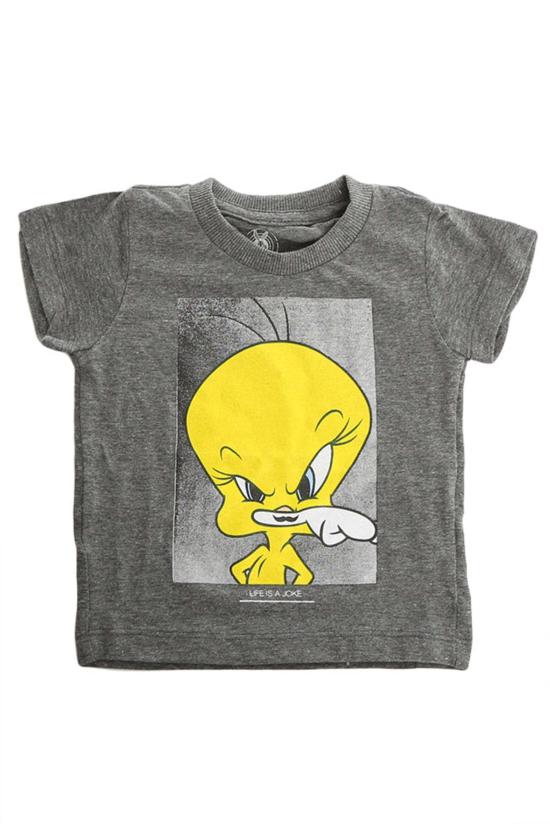  [키즈] 일레븐파리 티셔츠 리틀 일레븐 파리 트위티 티 차콜