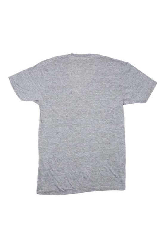  블루&크림 반팔 티셔츠 램튼스 V넥 티셔츠 그레이/화이트 - BLUE&CREAM