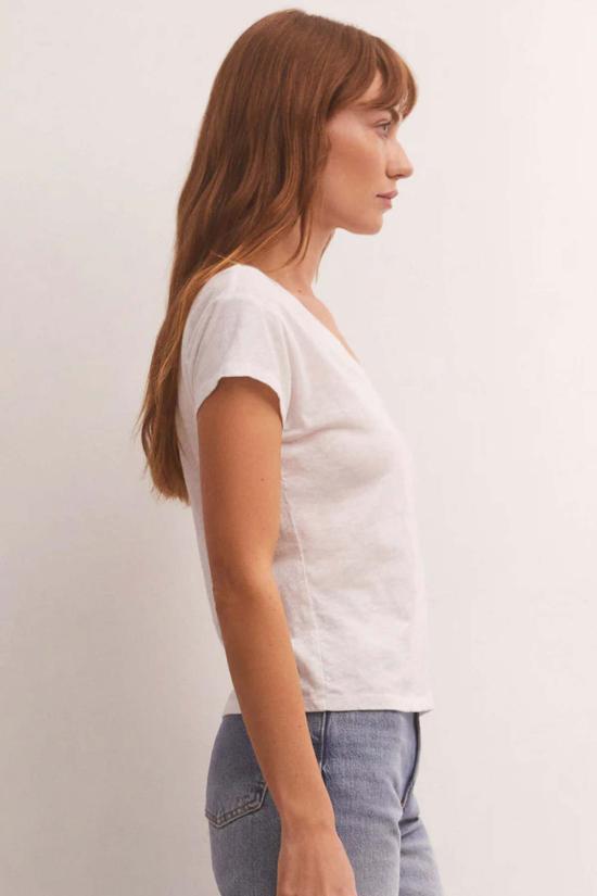  Z Supply 반팔 티셔츠 모던 V넥 티셔츠 - OTHER BRANDS