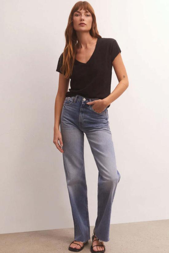  Z Supply 반팔 티셔츠 모던 V넥 티셔츠 - OTHER BRANDS