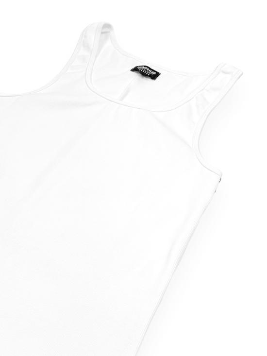  마커스 민소매 티셔츠 마쿠스 프라이빗 라벨 더 탱크 화이트 - MACHUS PRIVATE LABEL