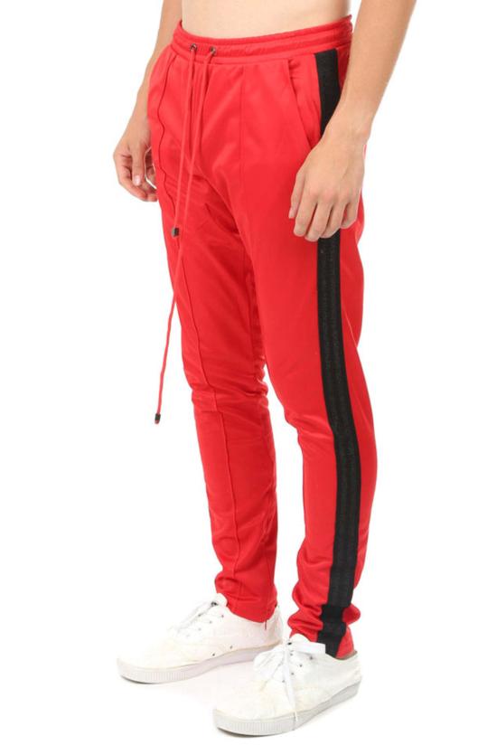  Serenede 트레이닝/조거 팬츠 세렌디 베이징 트랙 팬츠 레드/블랙 - OTHER BRANDS