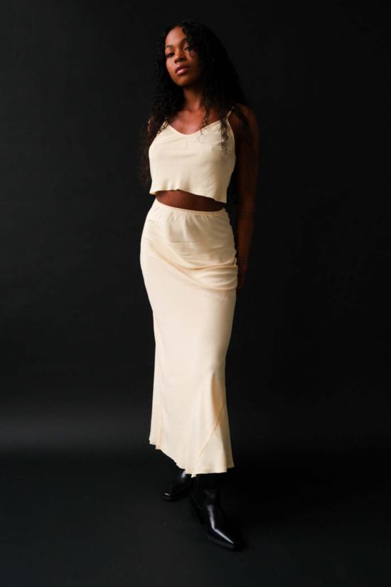  SHANI 라운지 웨어 샤니 슬립탑 버터 - OTHER BRANDS