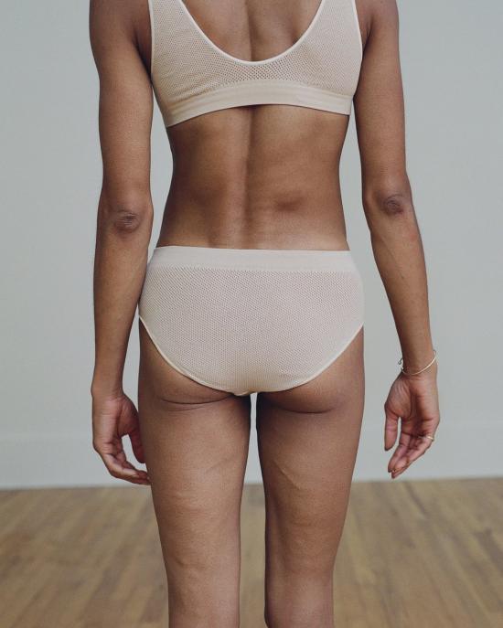  베이스레인지 팬티 Baserange 오데아 언더팬츠 베이지 - BASERANGE