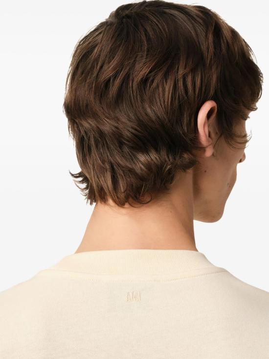 25SS 아미 반팔 티셔츠 UTS075726 136 BLANC CREME - AMI