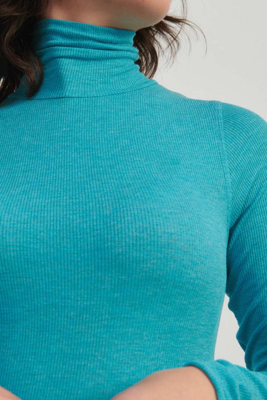  아메리칸 빈티지 바디수트 티셔츠 오딜 바디수트 시사이드 멜란지