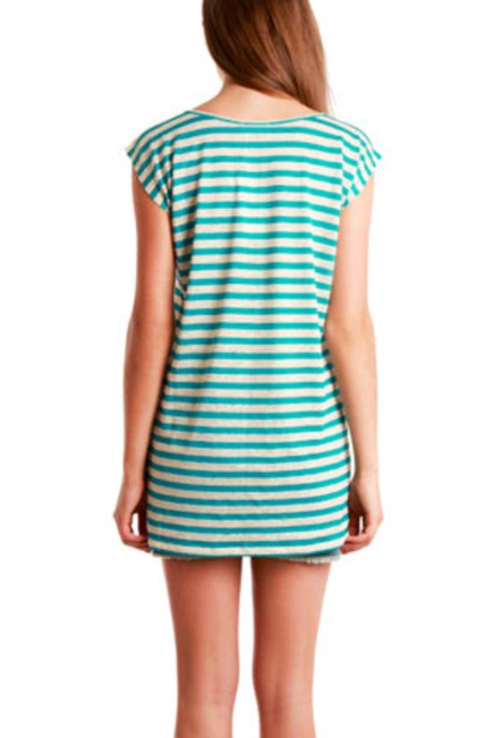  Giada Forte 민소매 티셔츠 스트라이프 티셔츠 Smeraldo - OTHER BRANDS