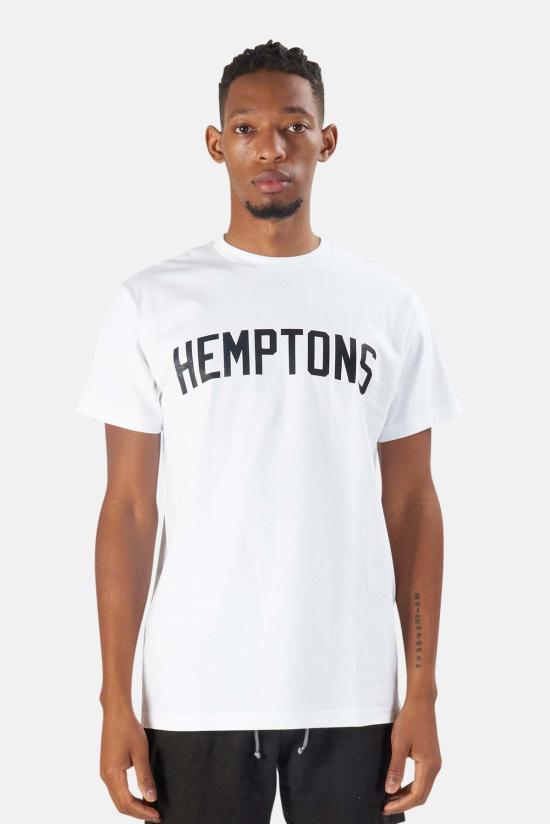  블루&크림 반팔 티셔츠 블루앤크림 X Ssur Hemptons 티셔츠 화이트