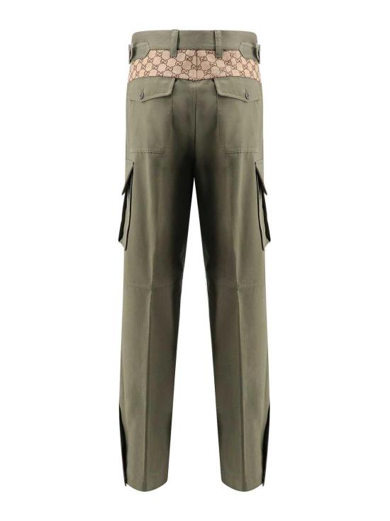  구찌 GG 카고 팬츠 751436ZANW63550 Green - GUCCI