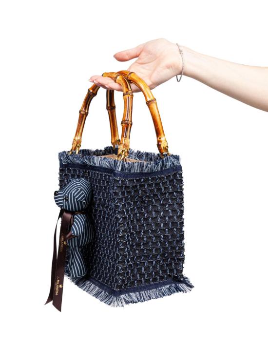 25SS 라밀라네사 토트백 PEPS BLUE - LA MILANESA