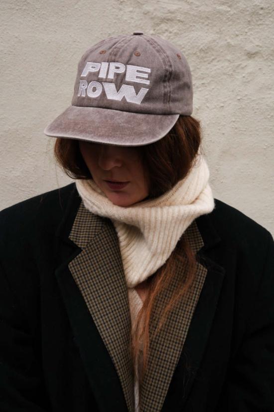  Pipe & Row 볼캡 파이프앤로우 볼드 로고 햇 페이디드 머드 - OTHER BRANDS