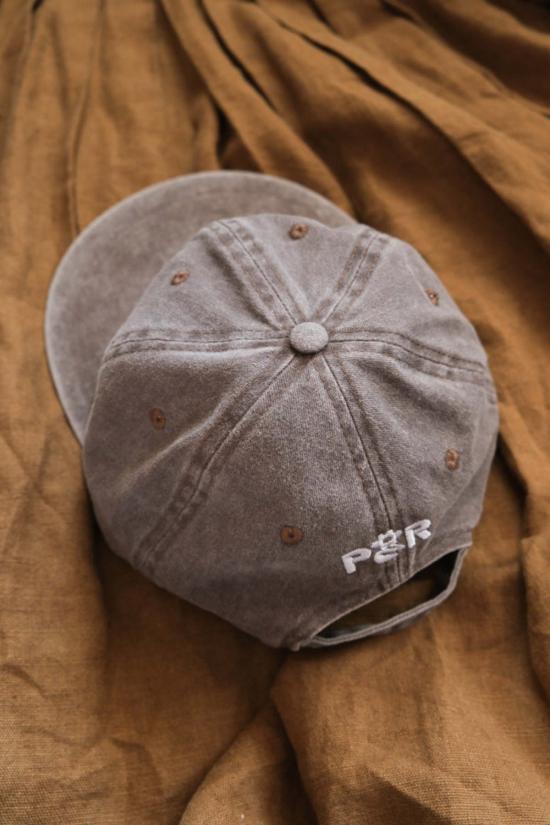  Pipe & Row 볼캡 파이프앤로우 볼드 로고 햇 페이디드 머드 - OTHER BRANDS