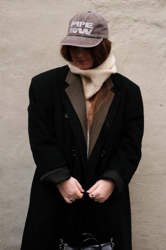  Pipe & Row 볼캡 파이프앤로우 볼드 로고 햇 페이디드 머드 - OTHER BRANDS