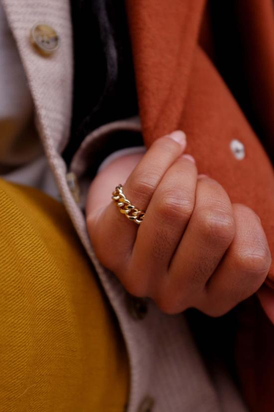  파이프앤로우 반지 엘리엇 체인링 - PIPE & ROW