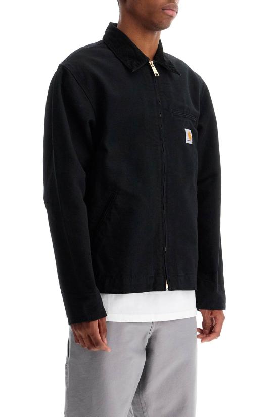 26FW 칼하트 WIP 디트로이트 자켓 I033112 00E02 BLACK RINSED DOM - CARHARTT WIP