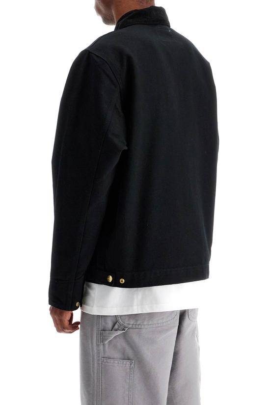 26FW 칼하트 WIP 디트로이트 자켓 I033112 00E02 BLACK RINSED DOM - CARHARTT WIP