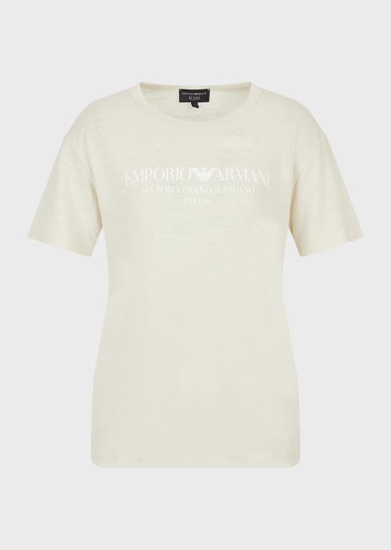  엠포리오 아르마니 반팔 티셔츠 8N2T7F 2JSAZ 0103 Beige