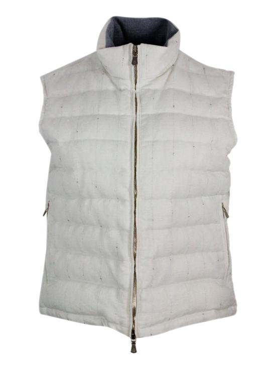 25SS 일레븐티 베스트 K85GILI021 TES 01 White