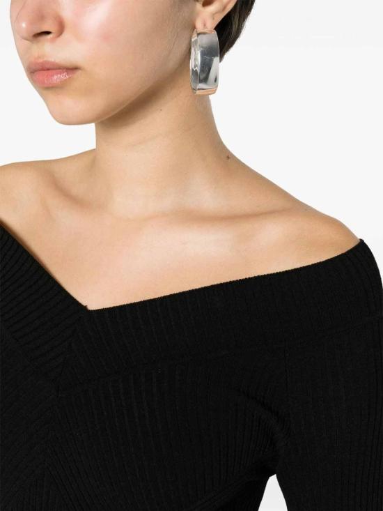  알베르타 페레티 미디 스커트 048616020555 Black - ALBERTA FERRETTI